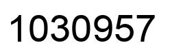 Número 1030957 imagen negro