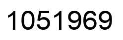 Número 1051969 imagen negro