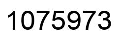 Número 1075973 imagen negro