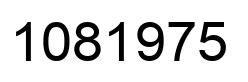 Número 1081975 imagen negro