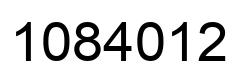 Número 1084012 imagen negro