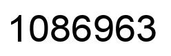 Number 1086963 black image