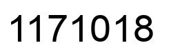 Número 1171018 imagen negro