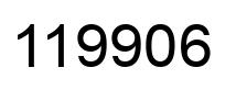 Number 119906 black image
