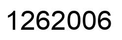 Number 1262006 black image