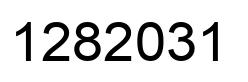 Number 1282031 black image