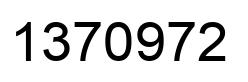 Número 1370972 imagen negro
