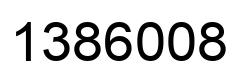 Number 1386008 black image