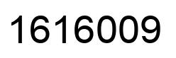 Number 1616009 black image