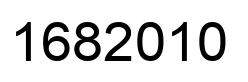 Number 1682010 black image