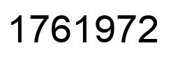 Número 1761972 imagen negro