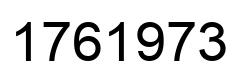 Número 1761973 imagen negro