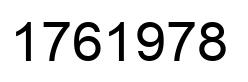 Número 1761978 imagen negro