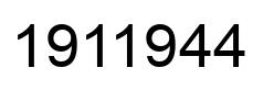 Número 1911944 imagen negro
