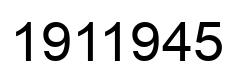 Número 1911945 imagen negro