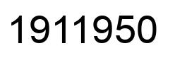 Número 1911950 imagen negro