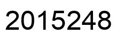 Number 2015248 black image
