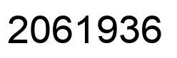 Number 2061936 black image