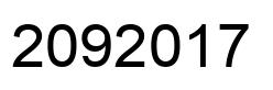 Número 2092017 imagen negro
