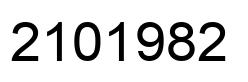 Number 2101982 black image