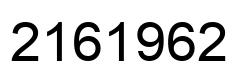 Número 2161962 imagen negro