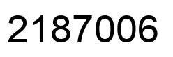 Número 2187006 imagen negro