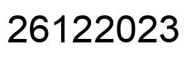 Número 26122023 imagen negro