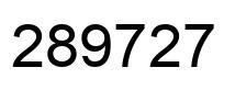 Número 289727 imagen negro