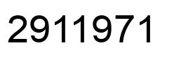 Número 2911971 imagen negro