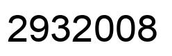 Number 2932008 black image