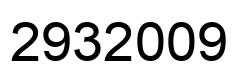 Number 2932009 black image
