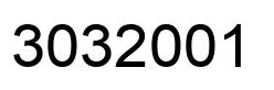 Número 3032001 imagen negro