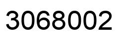Number 3068002 black image
