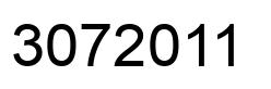 Número 3072011 imagen negro