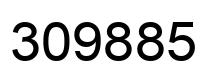 Number 309885 black image
