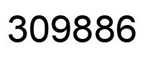 Number 309886 black image