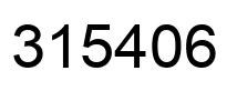 Número 315406 imagen negro