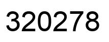 Número 320278 imagen negro