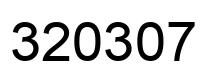 Número 320307 imagen negro