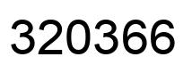 Número 320366 imagen negro