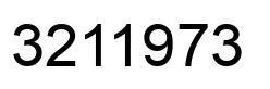 Número 3211973 imagen negro
