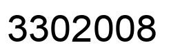 Number 3302008 black image