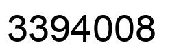 Number 3394008 black image