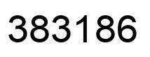 Número 383186 imagen negro