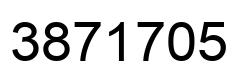 Número 3871705 imagen negro
