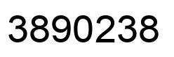 Number 3890238 black image