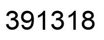 Number 391318 black image