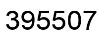 Number 395507 black image