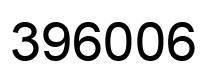 Number 396006 black image
