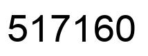 Número 517160 imagen negro